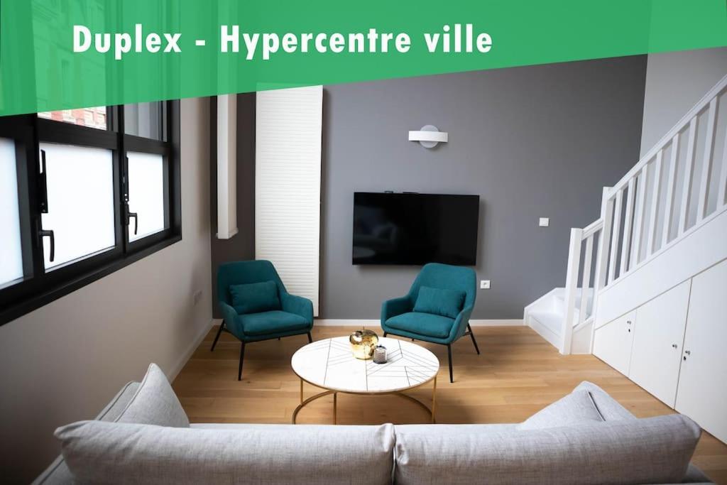 Superbe Duplex En Hypercentre Ville Amiens Esterno foto