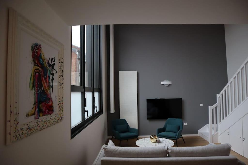 Superbe Duplex En Hypercentre Ville Amiens Esterno foto